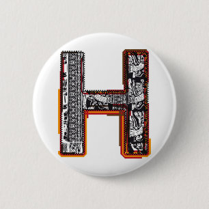 Inca`s font, Letter H Button