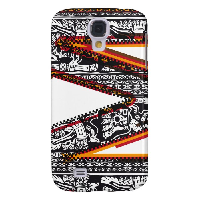 Inca`s font, Letter M Samsung Galaxy S4 Covers