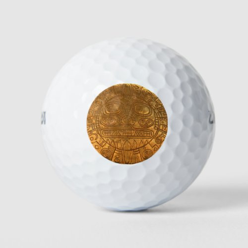 Inca shield golf balls