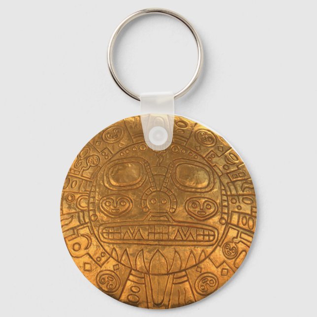 Inca shield keychain (Front)