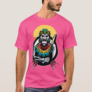 inca skull warrior T-Shirt