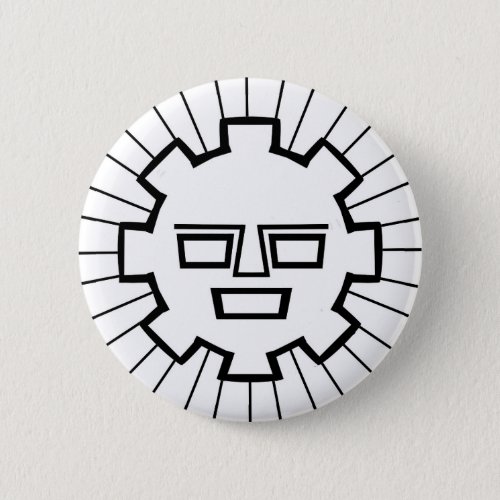Inca Sun God Button