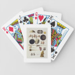 Inca tools and artefacts, Peru, from 'Le Costume A Bicycle Playing Cards Inca tools and artefacts, Peru, from 'Le Costume A Bicycle Playing Cards
