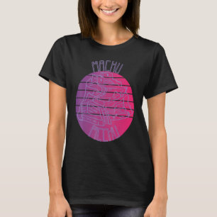 Inca town Peru Machu Picchu Ruined city South Amer T-Shirt