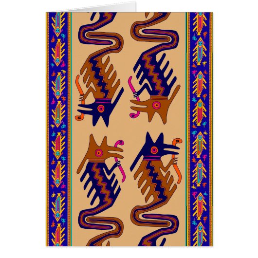 Inca Tribal Serpent Cards (Front)