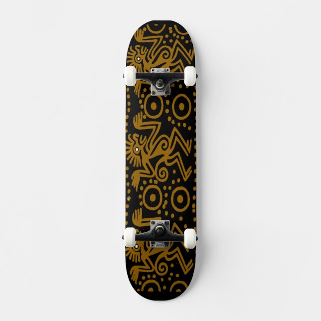 Inca Tribal Skateboard Deck (Front)