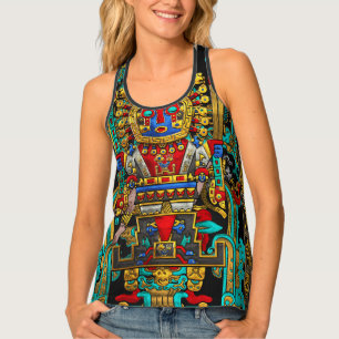 Incan Gods - The Great Creator Viracocha  Tank Top