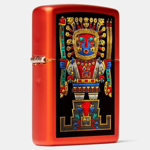 Incan Gods _ The Great Creator Viracocha  Zippo Lighter