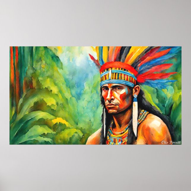 INCAN WARRIOR POSTER (Front)