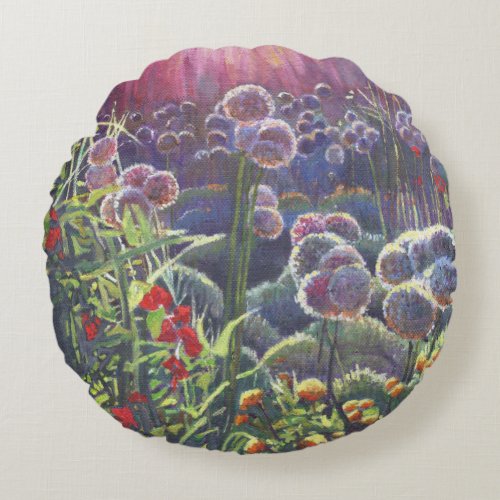 Incandescence 2013 round pillow