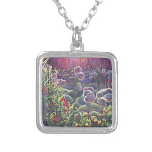 Incandescence 2013 silver plated necklace