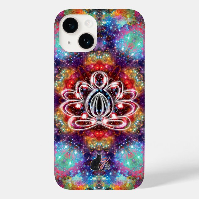 Incandescence Zen Lotus Case-Mate iPhone Case (Back)