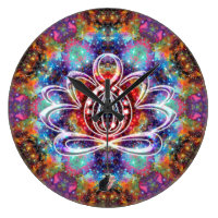 Incandescence Zen Lotus Clock