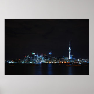 Incandescent Auckland Poster