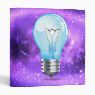 Incandescent light bulb binder
