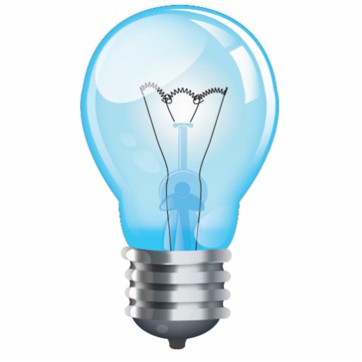 Incandescent light bulb cut outs | Zazzle