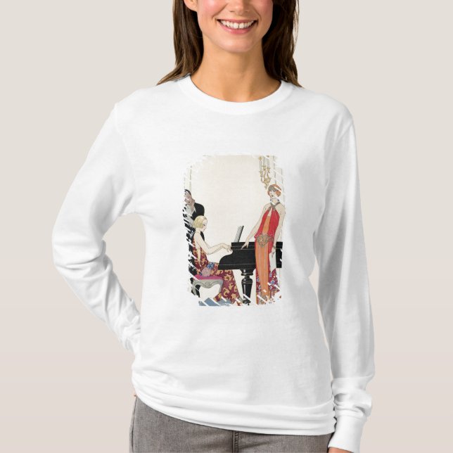 Incantation, illustration for 'Gazette du Bon Ton' T-Shirt (Front)