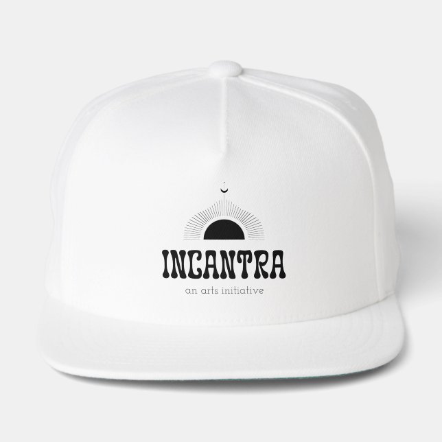 incantra standard logo hat (dark-on-light) (Front)