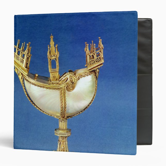 Incense holder in the shape of a boat binder (Front/Inside)
