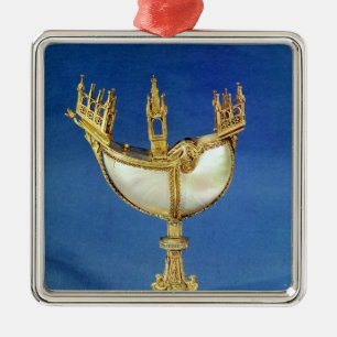 Incense holder in the shape of a boat metal ornament