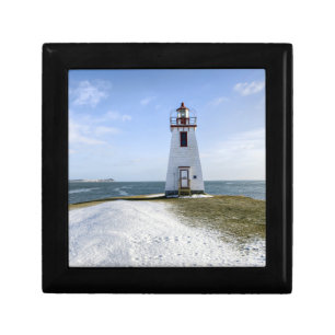 Inch Arran Lighthouse   New Brunswick Jewelry Box