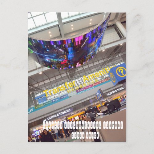 Incheon International Airport Postcard