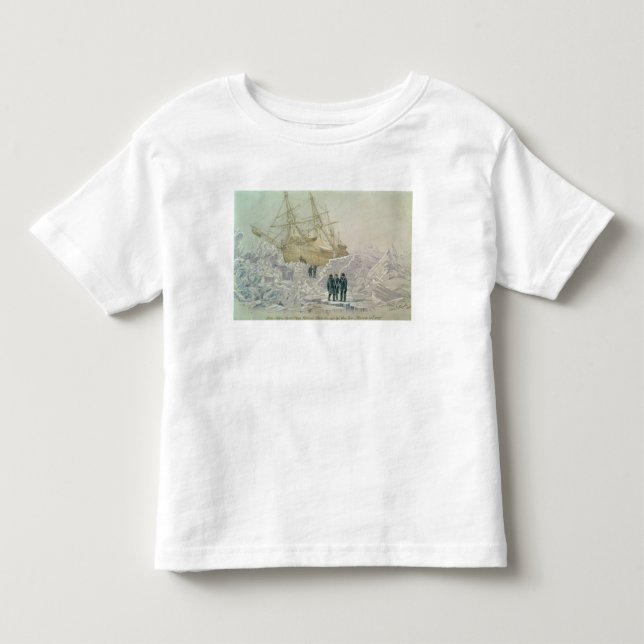 Incident on a Trading Journey: HMS Terror Toddler T-shirt (Front)