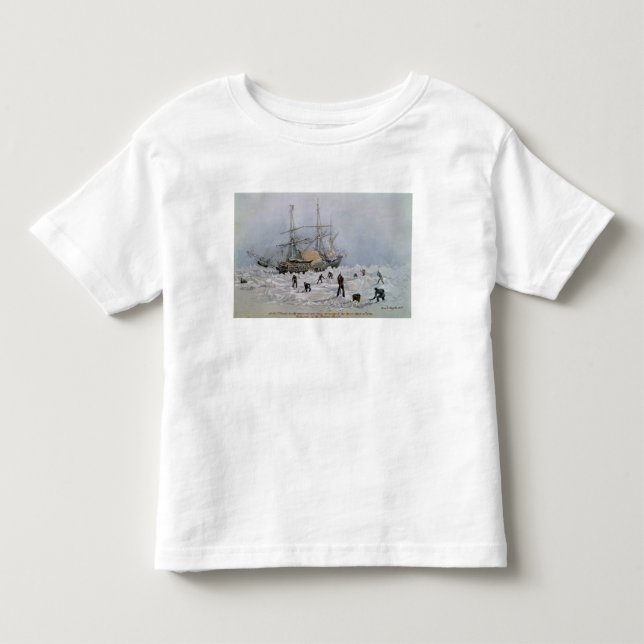 Incidents on a Trading Journey: HMS Terror Toddler T-shirt (Front)