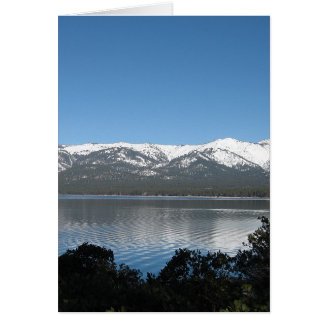 Incline Village, North Shore Lake Tahoe Card (Front)