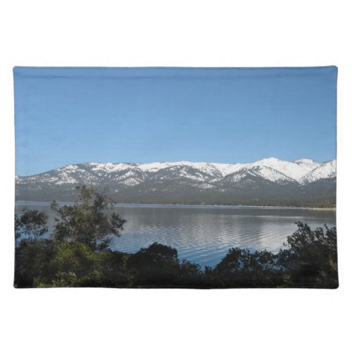 Incline Village North Shore Lake Tahoe Cloth Placemat