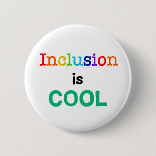 Inclusion is COOL - Neurodiversity Awareness Button