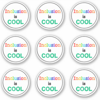 Inclusion is COOL Neurodiversity Awareness Pack Sticker