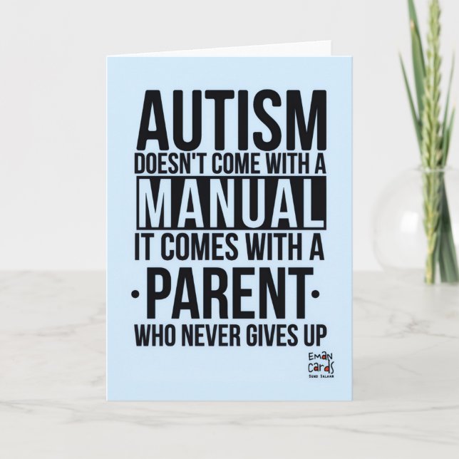 Inclusion Matters - Autism Card (Front)