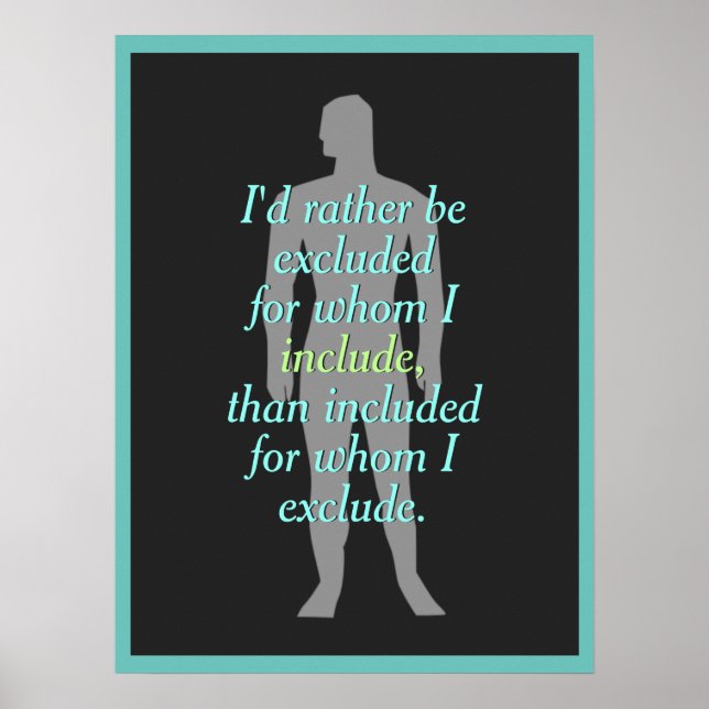 Inclusion Poster (Front)