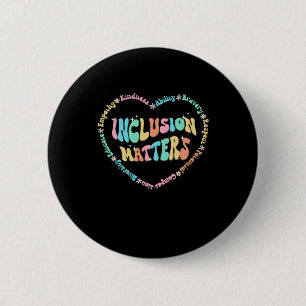 Inclusion Problems Autism Awareness Sped Teacher K Button