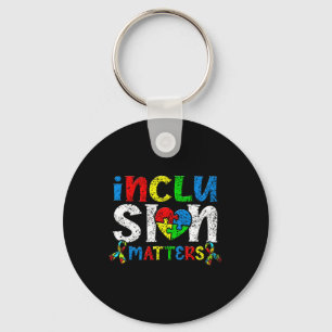 Inclusion Problems Autists Autist Autistic Support Keychain