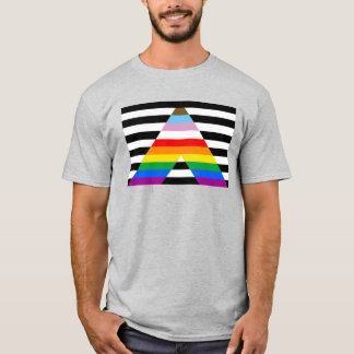 Inclusive Ally Pride Flag T-Shirt