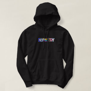 Inclusive Equality Flag Hoodie