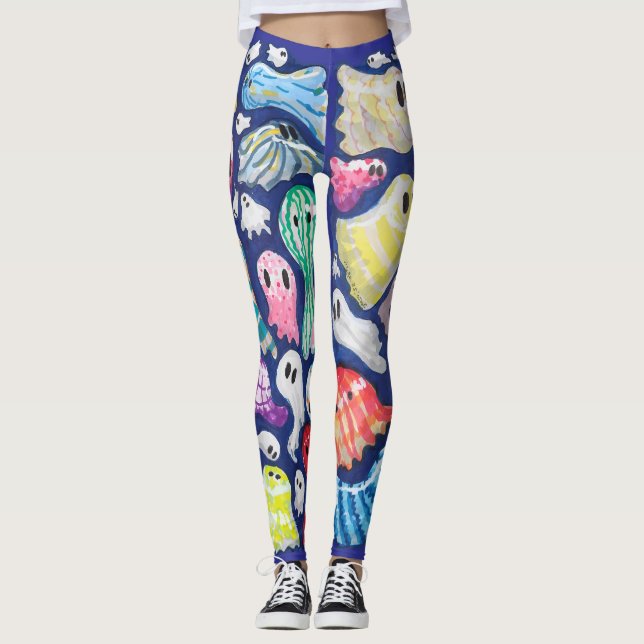 Inclusive Ghosts Leggings (Front)