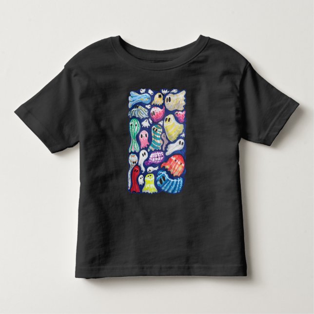 Inclusive Ghosts Toddler T-shirt (Front)