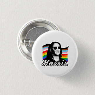 Inclusive Harris Flag Button