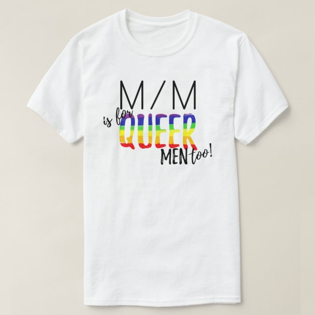 Inclusive M/M Shirt Style 1 (Design Front)