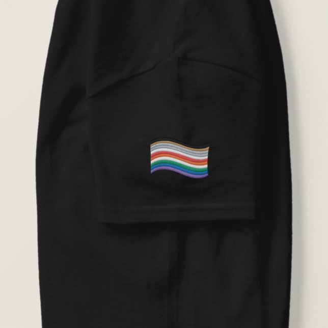 Inclusive Pride Flag Embroidered Shirt (Design Right)
