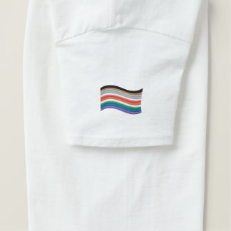 Inclusive Pride Flag Embroidered T-Shirt