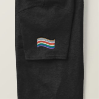 Inclusive Pride Flag Embroidered T-Shirt