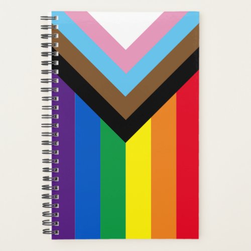 Inclusive rainbow Lgbtq gay diversity flag Planner