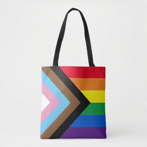 Inclusive rainbow Lgbtq gay diversity flag Tote Bag