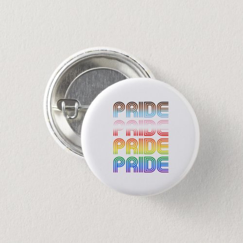 Inclusive Retro Pride Button