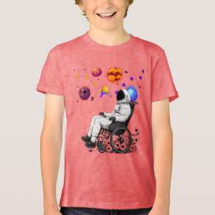 Inclusive Space Explorer Youth T-Shirt Tri-Blend Shirt