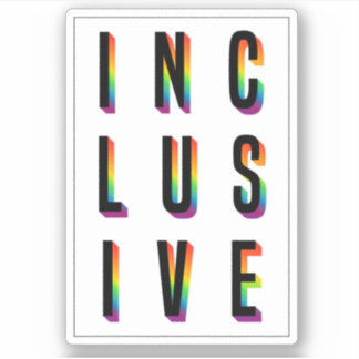 INCLUSIVE STICKER